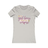 Just a Girl Boss Building Her Empire Women's Favorite Graphic Tee