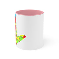 ASL Autism Awareness Accent Mug