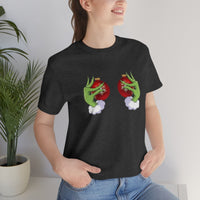 Bella Canvas Grinchy Ornament Hands Unisex Tee