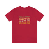 Turkey Gravy Beans & Rolls- Unisex Jersey Short Sleeve Tee