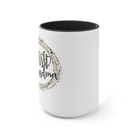 Blessed Grandma Two-Tone Coffee Mugs, 15oz