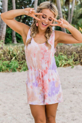 Darling Tie Dye Romper
