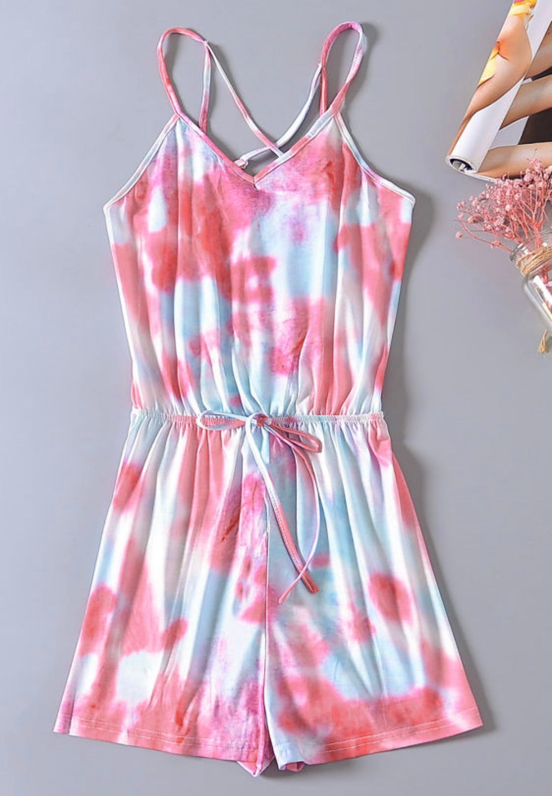 Cotton Candy Romper