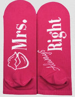 MR & MRS Right Socks