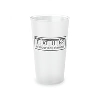 Father Frosted Pint Glass, 16oz