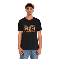 Turkey Gravy Beans & Rolls- Unisex Jersey Short Sleeve Tee