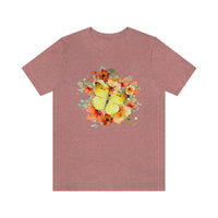 Floral Butterfly Tee