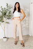 Double Take Pull-On Pants with Pockets