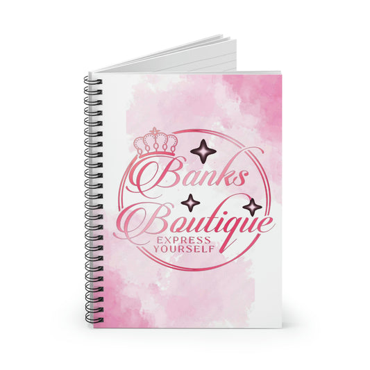 Banks Spiral Notebook - Ruled Line