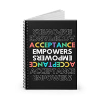 Empowered-Spiral Notebook - Ruled Line