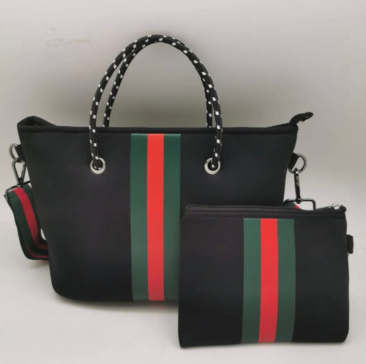 Medium Black Neoprene Bag