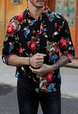 Men’s Floral Button Up