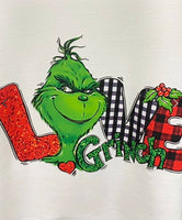 The Last of The Grinch Love Plaid Sleeve Sweatshirts!