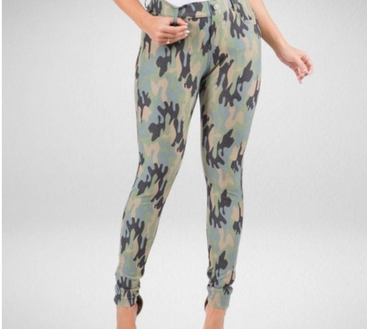 Yelete Stretchy Camo Jeans