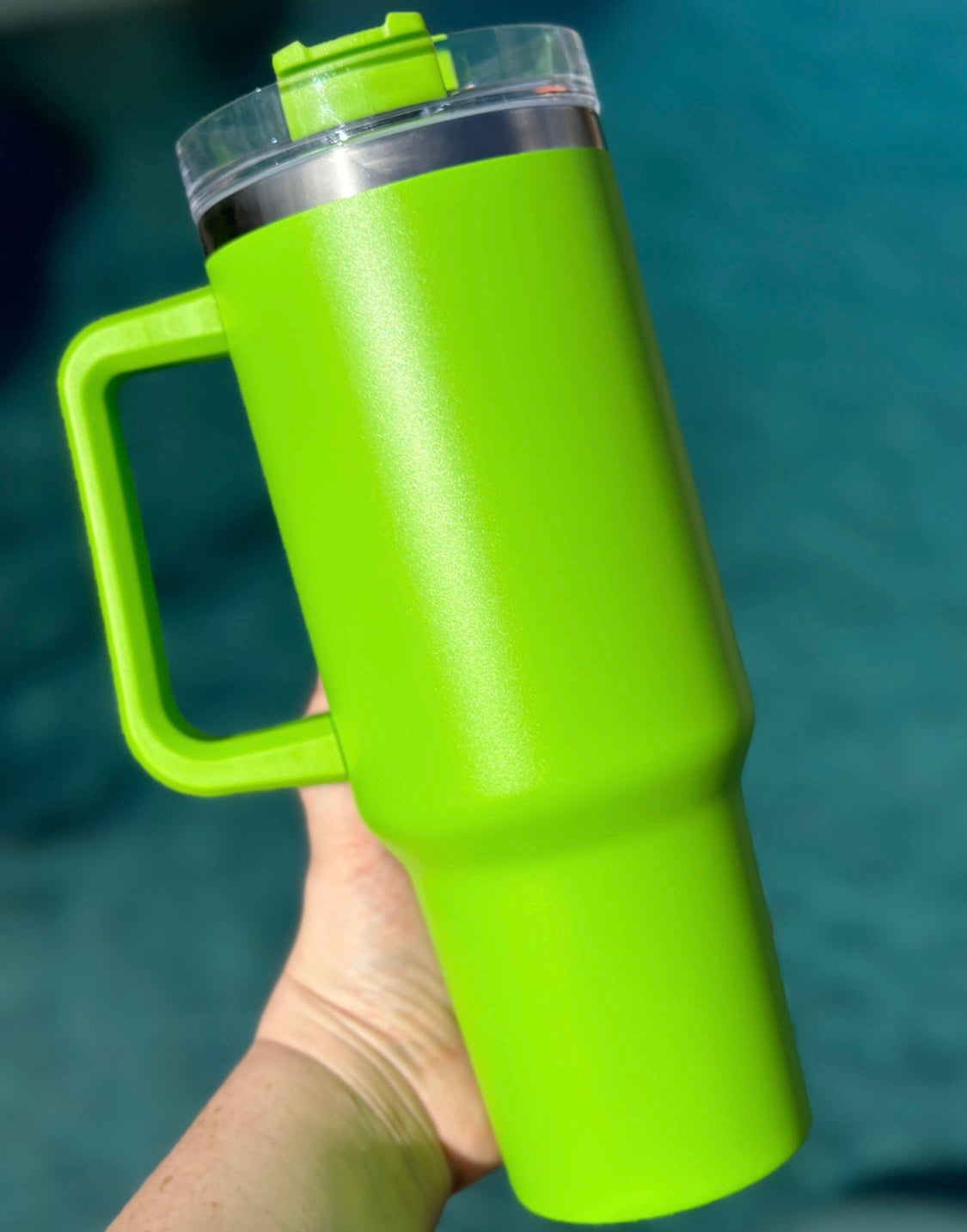 Quench Yo Thirst- 40oz Solid Tumblers w/ Handle