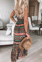 Vintage Sleeveless Maxi Dress