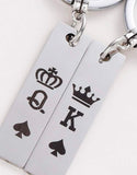 His & Hers 2Pc King/Queen Keychain Set