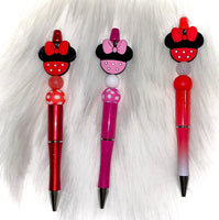 Mini M Beaded Pens