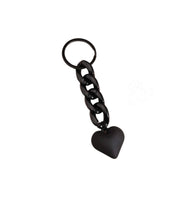 Chainlink Heart Keychain