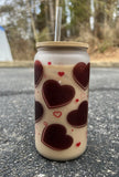 Oreo Love 16oz Glass Jar