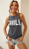CHILL Graphic Tank top