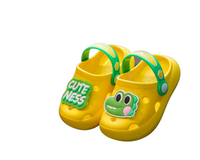 Toddler Boys Cartoon Patch Slippers
