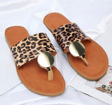 Grab & Dash Sandals- Black or leopard