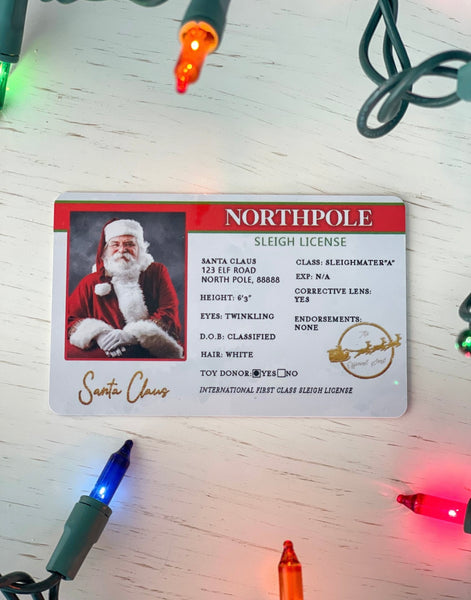 Santa Sleigh License