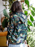 Molly & Miley Camo Lightweight Hooded Anorak Jacket