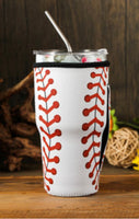 Neoprene Baseball Cup Sleeve W/ Handle