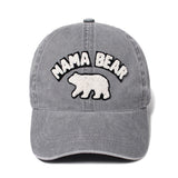 Chenille "MAMA BEAR" Baseball Cap