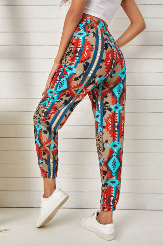 Vibrant Vibez Patchwork Joggers