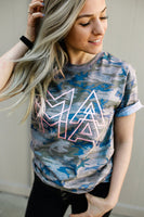 Camo MAMA Graphic Tee