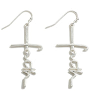 Faith Drop Dangle Earrings