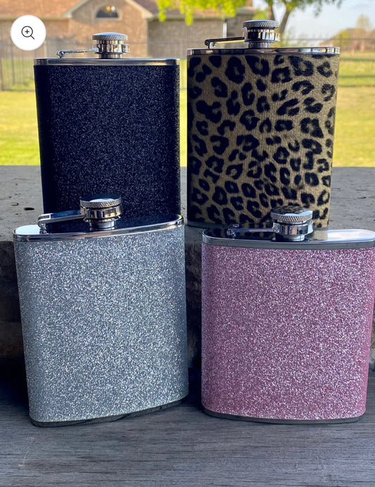 Glitter Flasks- 7oz