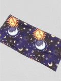 Printed Yoga Sports Wide Headband Headgear