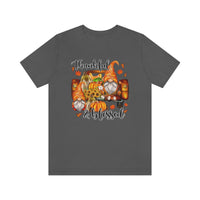 Thanksgiving Gnomes- Bella Canvas Unisex Jersey Short Sleeve Tee