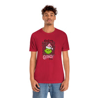 Pink Resting Grinchmas Bella Canvas Tee