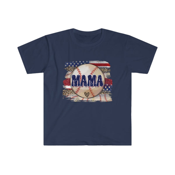 Baseball Mama Softstyle T-Shirt