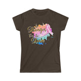 Be Stronger Than the Storm- Breast Cancer-Women's Softstyle Tee