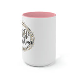 Blessed Grandma Two-Tone Coffee Mugs, 15oz