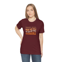 Turkey Gravy Beans & Rolls- Unisex Jersey Short Sleeve Tee