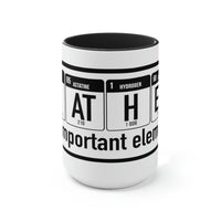 Father Element Two-Tone Coffee Mugs, 15oz