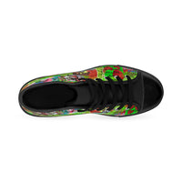 Grinch Collage Men's High-top Sneakers