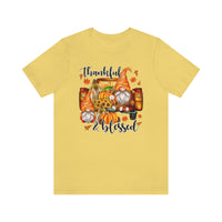 Thanksgiving Gnomes- Bella Canvas Unisex Jersey Short Sleeve Tee