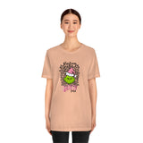 Pink Resting Grinchmas Bella Canvas Tee