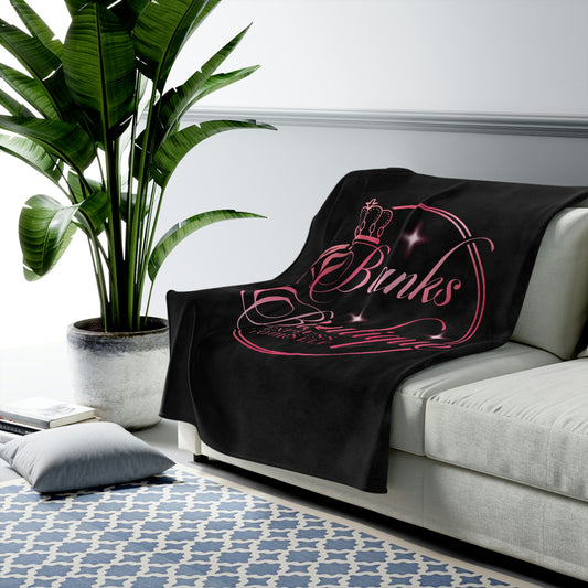 Banks Boutique Velveteen Plush Blanket