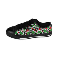 Leopard Grinch Women's Sneakers- (also available in high tops)