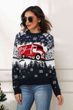 HAPPY Christmas Raglan Sleeve Sweater