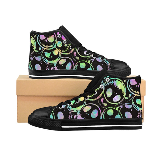 Digital printed Women's High-top Sneakers